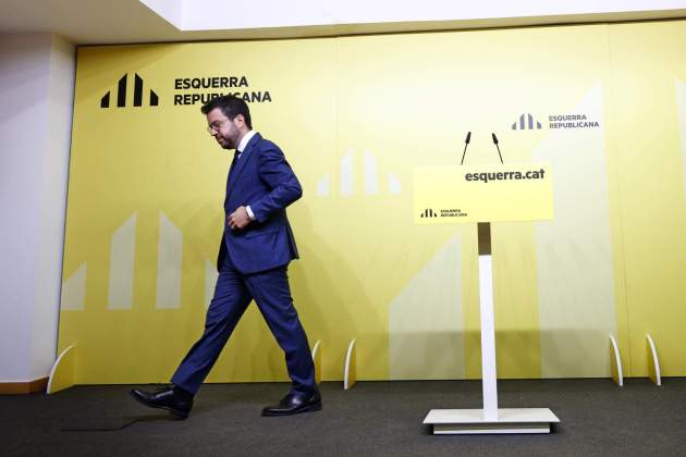 Pere Aragonès renuncia al seu escó Eleccions Catalunya 2024 Efe