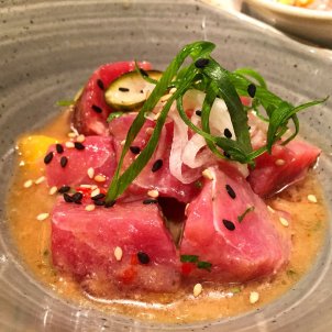 Cebiche de atun Cebiche de atun