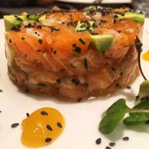 Tartar de salmó Tartar de salmó