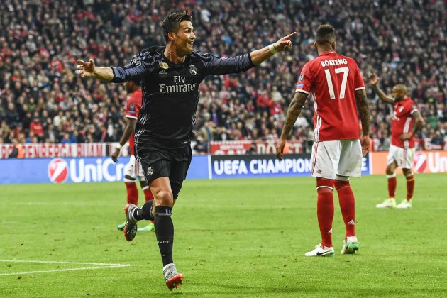 Cristiano Ronaldo Reial Madrid Bayern Champions EFE