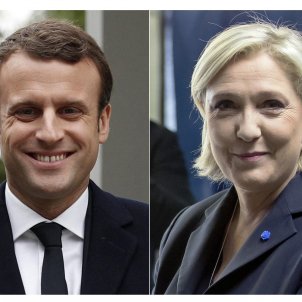 Le Pen - Macron - EFE Le Pen - Macron - EFE