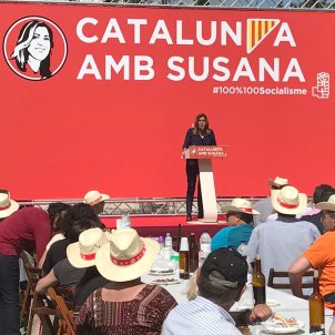 Susana Díaz a Catalunya per les primàries del PSOE Susana Díaz a Catalunya per les primàries del PSOE