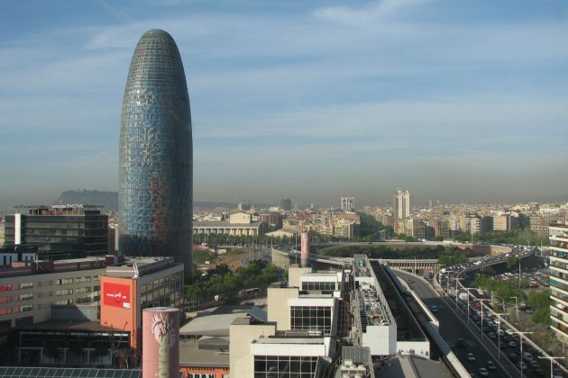 Torre Agbar and Te Glorias