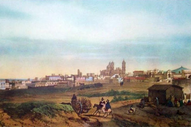  Montevideo, 1810. Fuente Museo Histórico Nacional de Montevideo