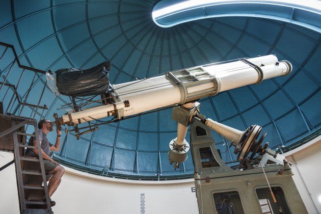 Alfons Puertas Meteoroleg Observatori Fabra telescopi - Sergi Alcazar