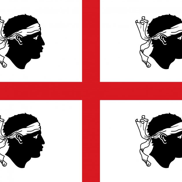 Bandera de Sardenya. Font Wikipedia Itàlia