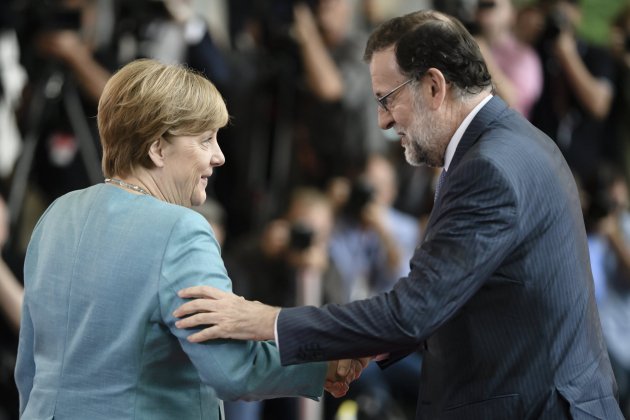 Mariano Rajoy Angela Merkel - EFE