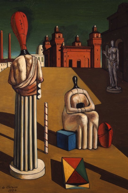 i les muses inquietants i 1947 galleria nazionale d arte moderna de roma roma c giorgio de chirico vegap barcelona