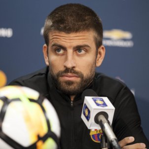 Gerard Piqué pretemporada Barça roda de premsa EFE Gerard Piqué pretemporada Barça roda de premsa EFE