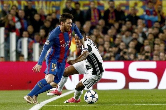 Leo Messi Camp Nou Barça Juventus Champions League Alex Sandro EFE