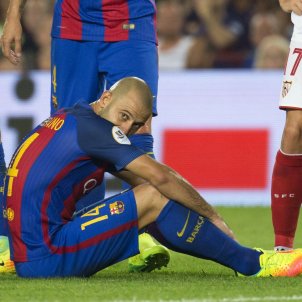 Javier Mascherano Barça Sevilla Efe Javier Mascherano Barça Sevilla Efe