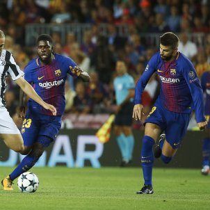 Higuain Semedo Pique Barça Juventus Camp Nou EFE Higuain Semedo Pique Barça Juventus Camp Nou EFE