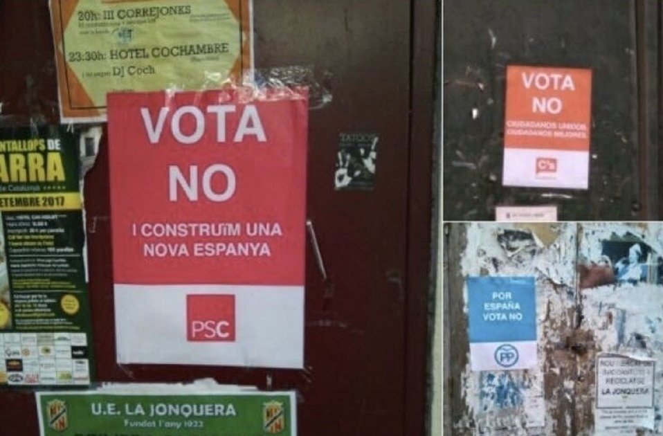cartells referendum PSC