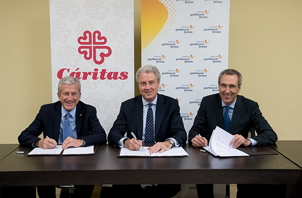 Acuerdo Caritas Fundacion Gas Natural Fenosa
