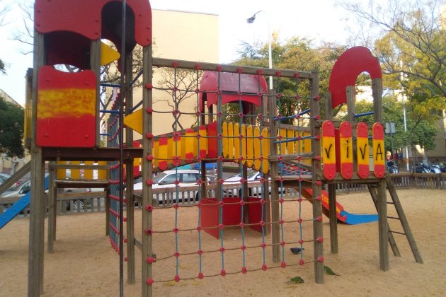 pintades espanyolistes 2 parc infantil guineueta jordi palmer