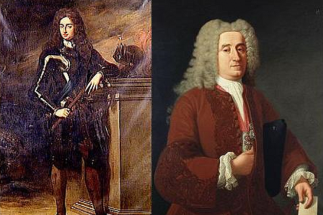 El duc de Berwick i José Patiño. Font Viquipèdia