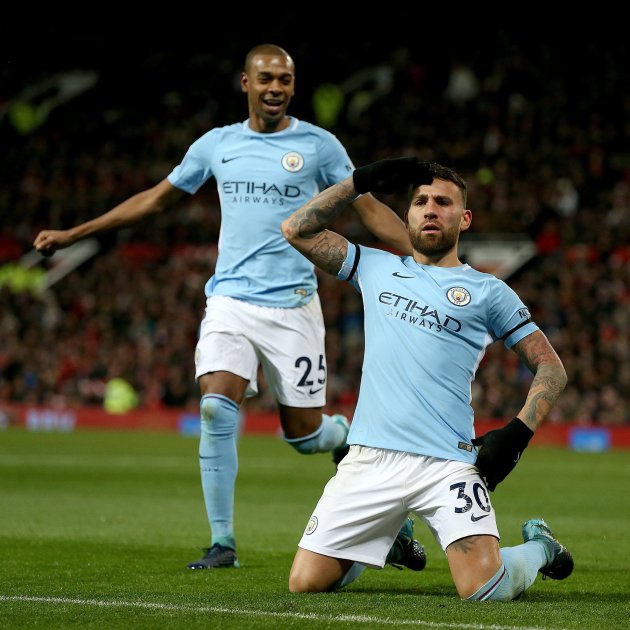 Otamendi Silva Manchester City United EFE