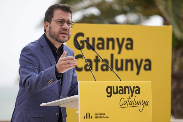 Pere Aragonès candidato ERC elecciones catalunya 2024 12m / EFE