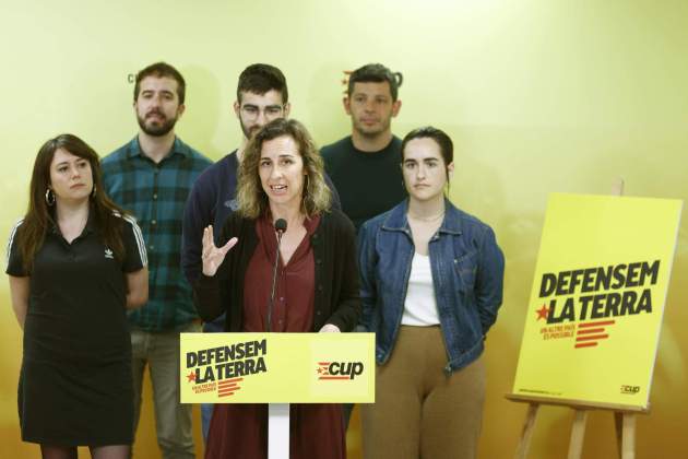 Laia Estrada candidata CUP elecciones catalunya 2024 12m / EFE