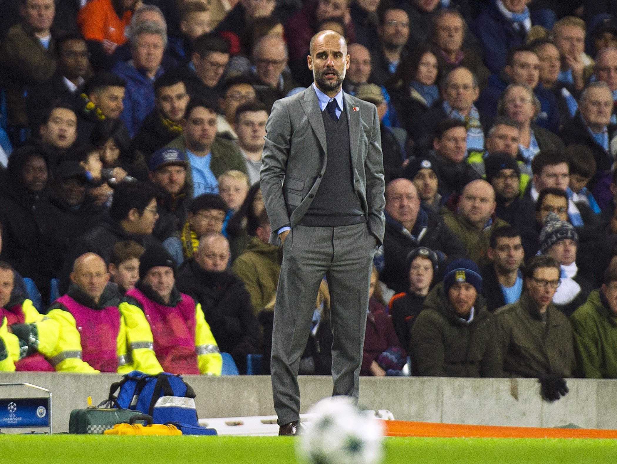 Pep Guardiola Manchester City Barça Champions League Efe Pep Guardiola Manchester City Barça Champions League Efe