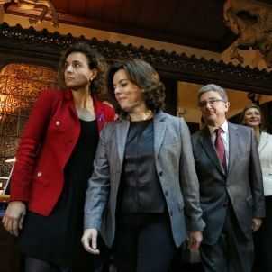 Dolors Montserrat Soraya Saenz de Santamaria Enric Millo presa de possessio - Sergi Alcàzar Dolors Montserrat Soraya Saenz de Santamaria Enric Millo presa de possessio - Sergi Alcàzar