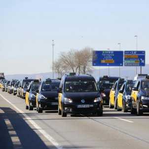 Concentració taxis Sergi Alcàzar Concentració taxis Sergi Alcàzar