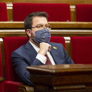Aragonès: "After the removal of president Torra, Catalonia has no president" Aragonès: "After the removal of president Torra, Catalonia has no president"
