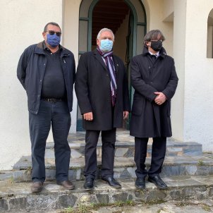 Puigdemont in Prats de Molló: "The red thread of the Catalan struggle continues" Puigdemont in Prats de Molló: "The red thread of the Catalan struggle continues"
