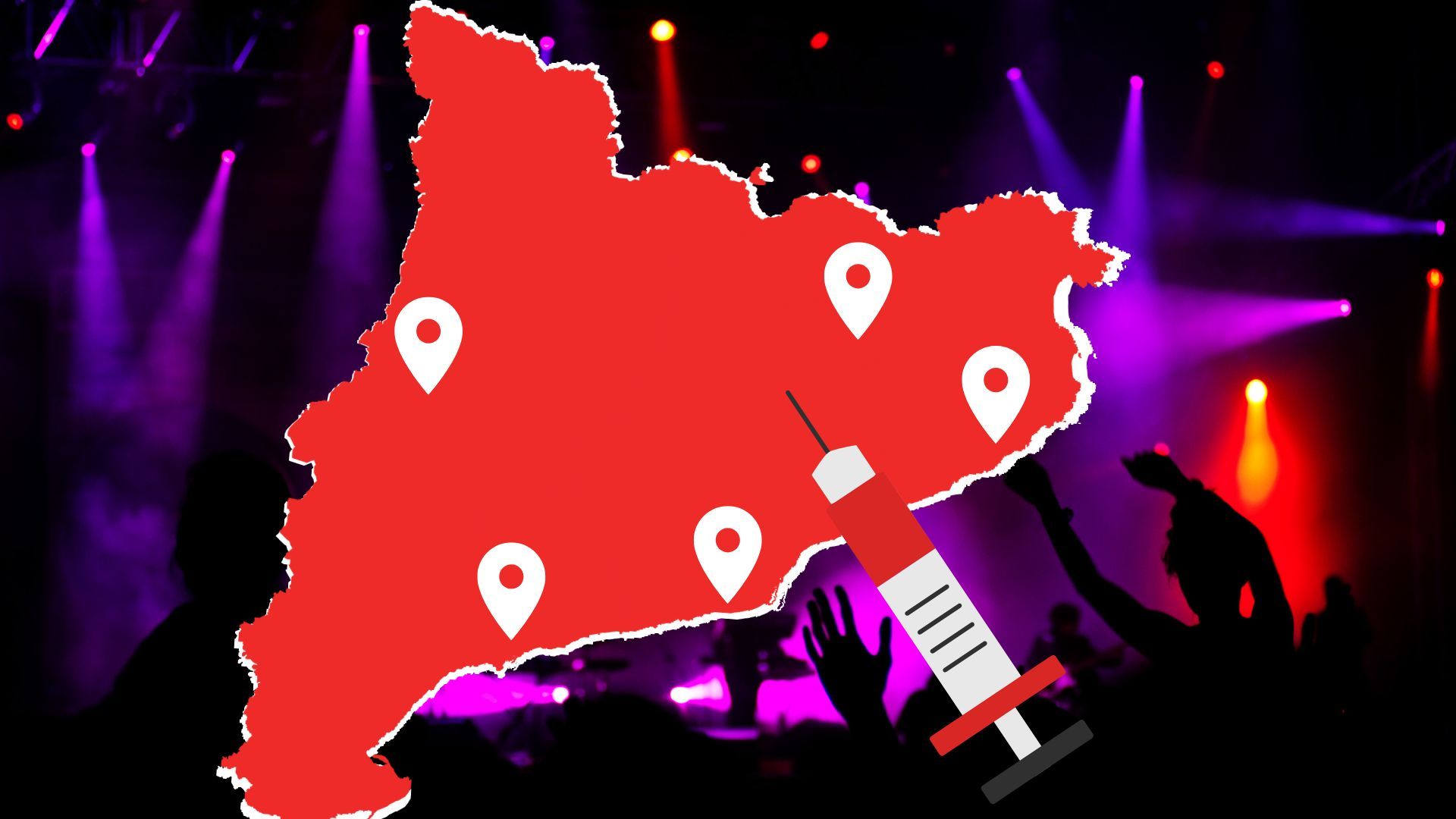 MAP | Needle spiking in Catalonia's dance clubs: where have cases been reported?