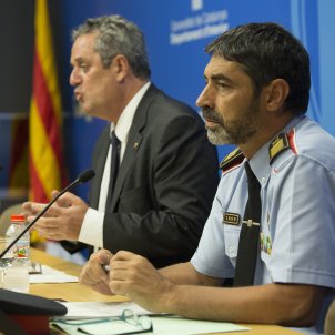 Forn and Trapero asked Spanish officials for there to be no violence during referendum Forn and Trapero asked Spanish officials for there to be no violence during referendum