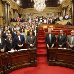 Catalan Parliament passes Referendum Law after hours of fighting Catalan Parliament passes Referendum Law after hours of fighting