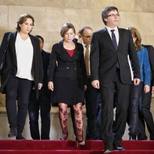 Letter from Puigdemont, Junqueras, Forcadell and Colau, to Rajoy and the King, to negotiate 1st Oct