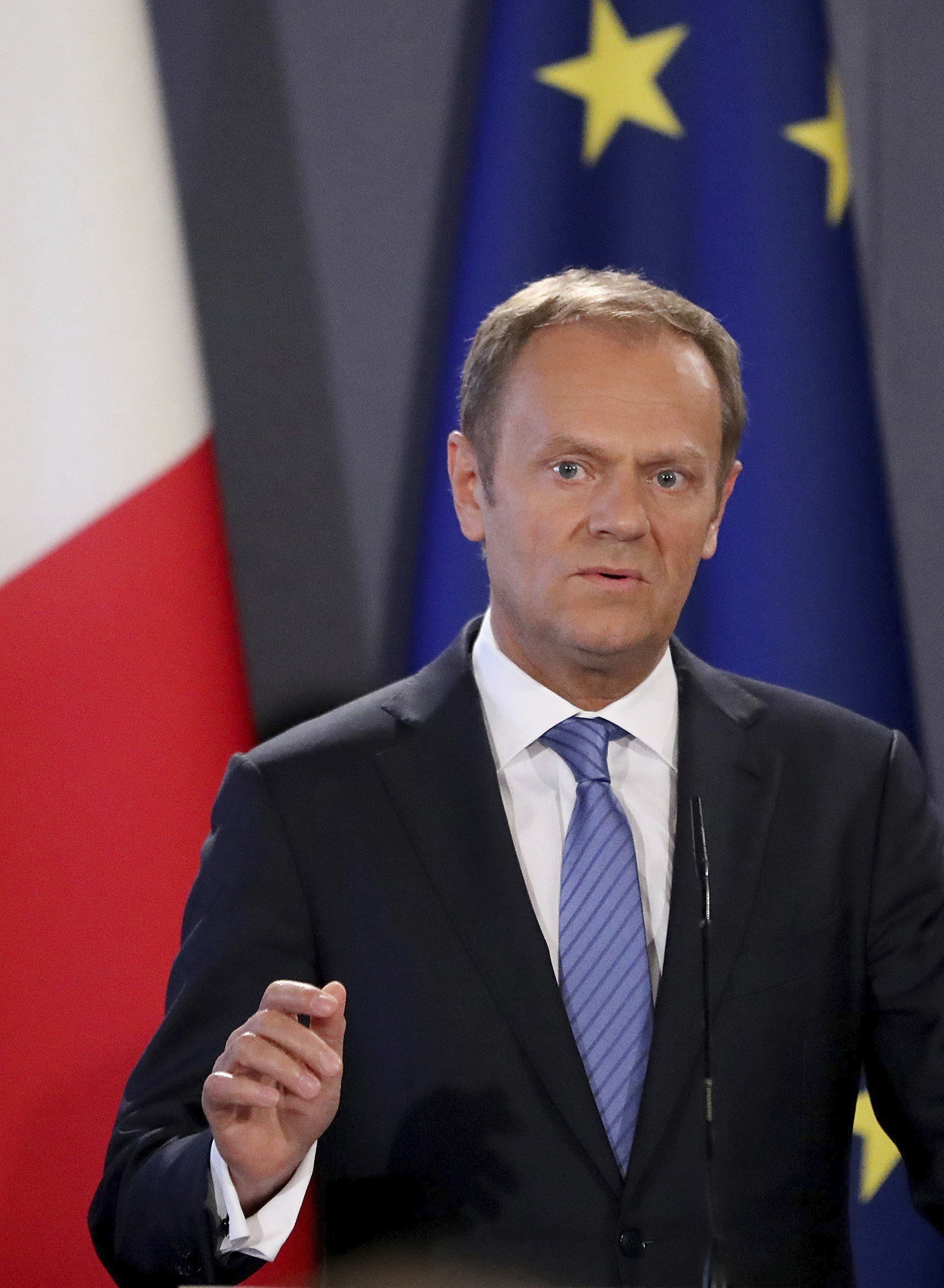 Donald Tusk hopes Spain doesn't use force against Catalonia
