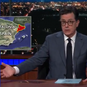 Stephen Colbert takes on the Catalonia issue Stephen Colbert takes on the Catalonia issue