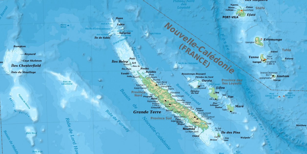 Нова каледония на карте. Остров новая Каледония на карте. Новая Каледония на карте. Новая коледонияна карте.