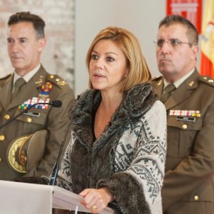 Spanish minister Cospedal lets down defences to Russian pranksters Spanish minister Cospedal lets down defences to Russian pranksters