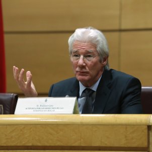 Richard Gere criticises Spain's police repression Richard Gere criticises Spain's police repression