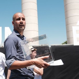 Pep Guardiola, en el atestado de la Guardia Civil