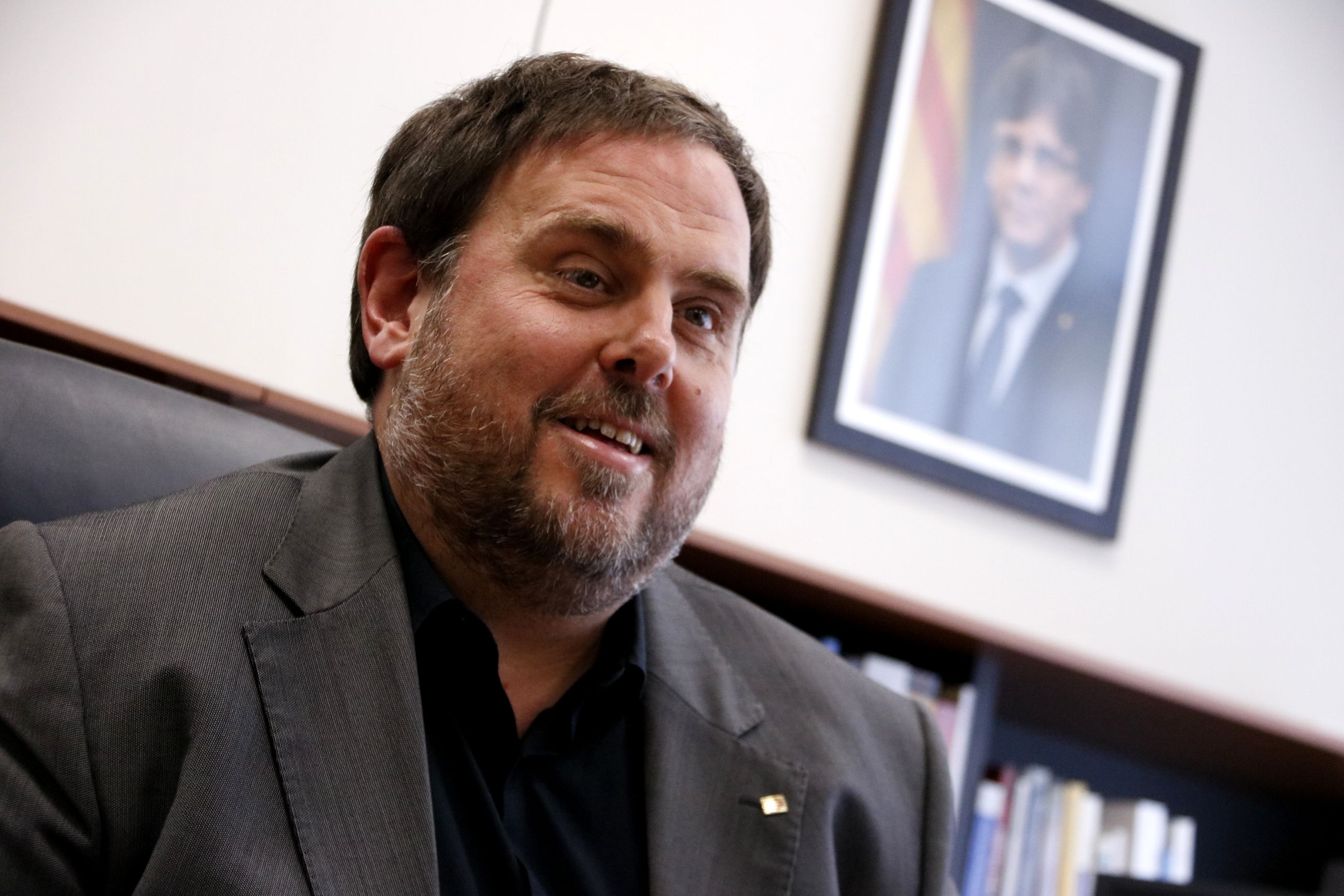 La visita més emotiva a Junqueras a la presó