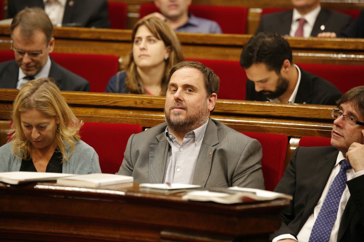 Junqueras pide delegar el voto para el pleno de investidura