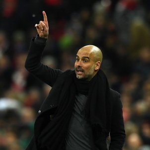 Pep Guardiola's yellow ribbon and how the UK press saw it Pep Guardiola's yellow ribbon and how the UK press saw it