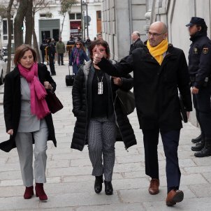 The poignant farewells from Forcadell, Romeva and Bassa The poignant farewells from Forcadell, Romeva and Bassa
