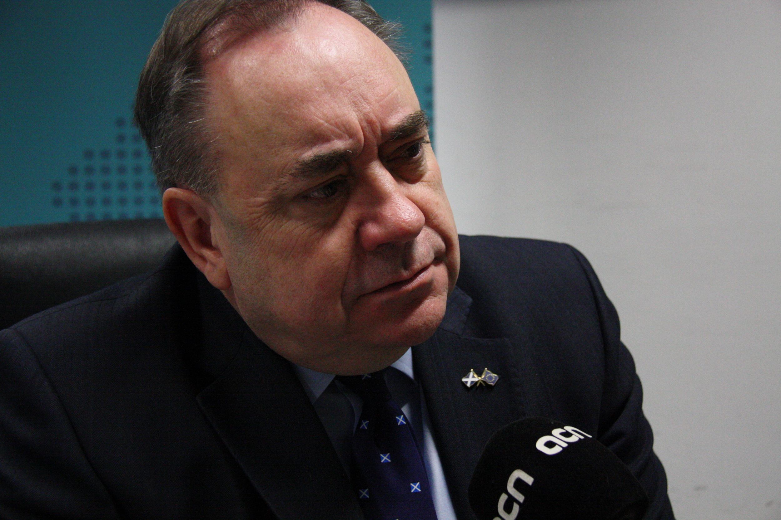 Alex Salmond in video: "People must speak out about Catalonia"