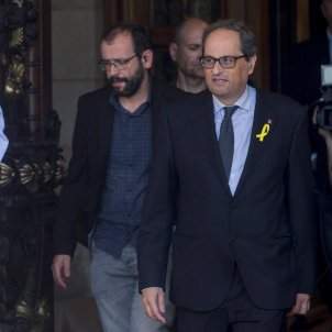 Quim Torra: "I'm only considering the possibility of obeying the Catalan Parliament" Quim Torra: "I'm only considering the possibility of obeying the Catalan Parliament"