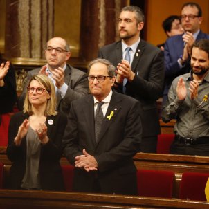 Quim Torra is invested new president of Catalonia, substituting Carles Puigdemont Quim Torra is invested new president of Catalonia, substituting Carles Puigdemont