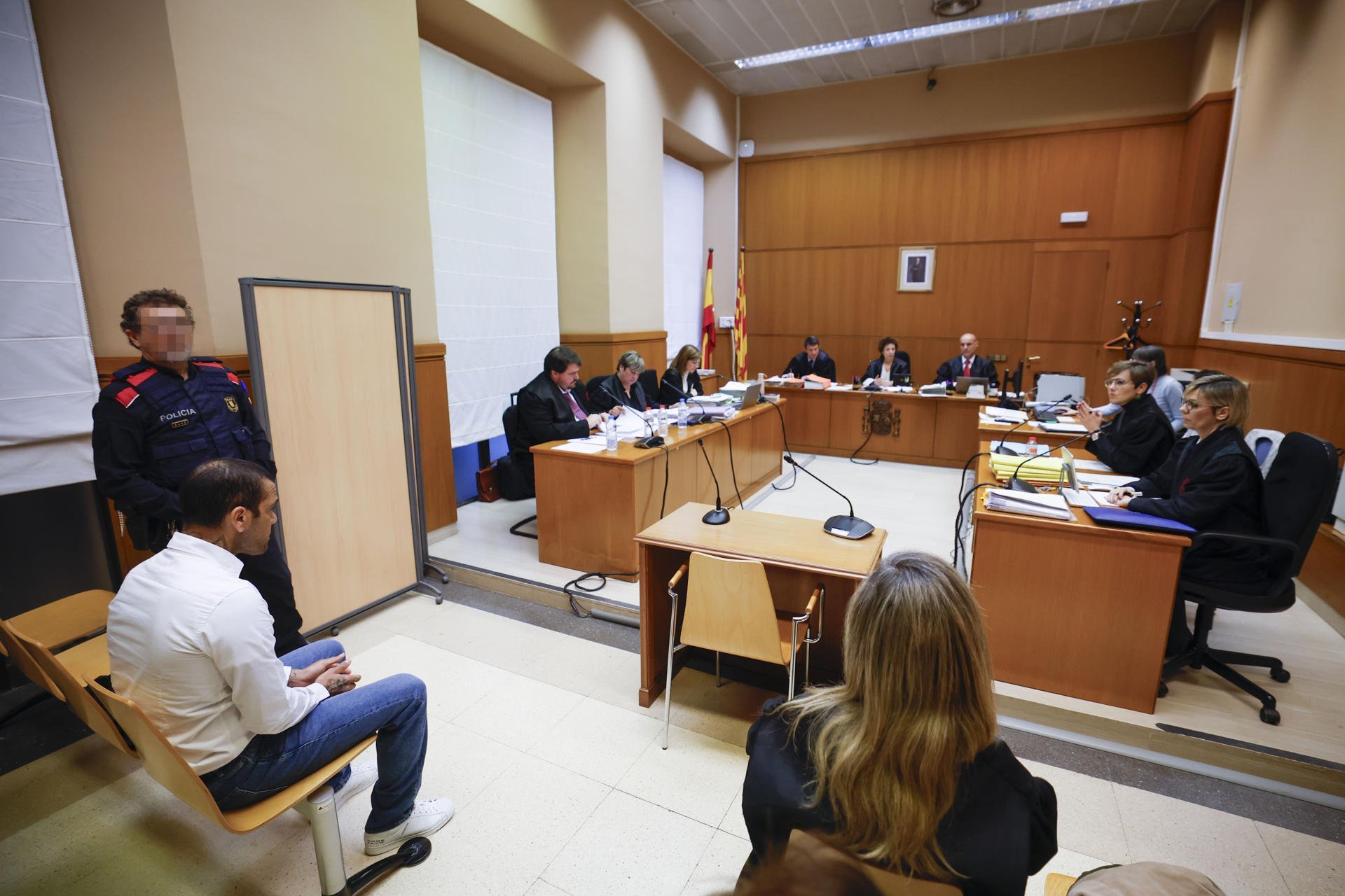 Dani Alves's victim again states that he raped her in Barcelona nightclub as trial begins