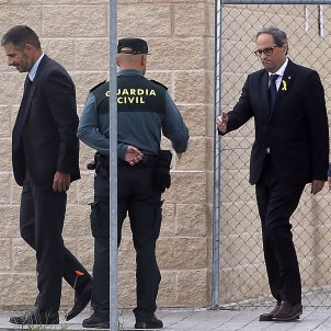 Torra visits Catalan leaders held in Madrid jails: "We are waiting for you" Torra visits Catalan leaders held in Madrid jails: "We are waiting for you"