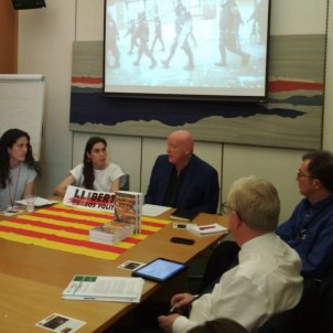 Relatives of Catalan political prisoners denounce their situation in Westminster Relatives of Catalan political prisoners denounce their situation in Westminster