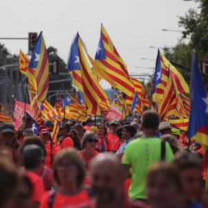 The plans for this year's Catalan national day protest The plans for this year's Catalan national day protest