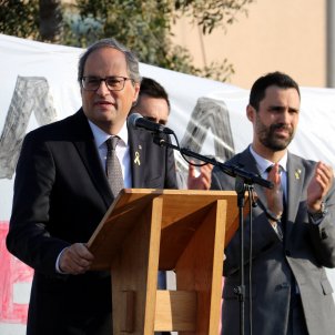 Torra, at referendum commemoration: "You put the pressure on" Torra, at referendum commemoration: "You put the pressure on"